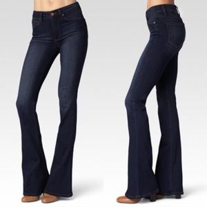 Paige high rise LouLou flare jean